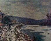 克劳德 莫奈 : The Seine at Bougival